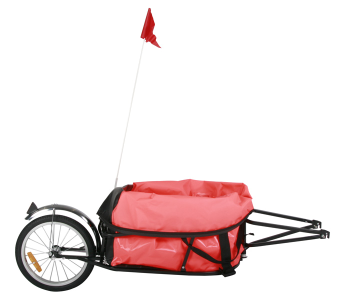 NEW Single Wheel CARGO Bicycle Bike Trailer eBay
